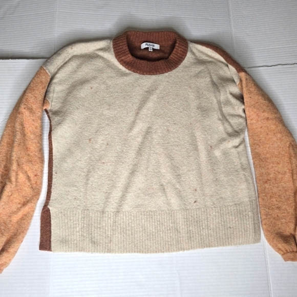 Madewell Sweaters - Madewell Colorblock Payton Pullover Sweater